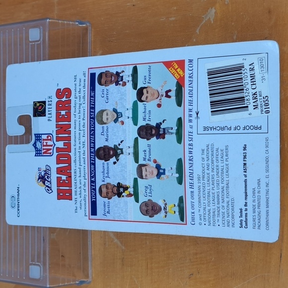 Vintage Lot of 4 Green Bay Packers NFL figures Farve White Levens & Chmura - Picture 11 of 13